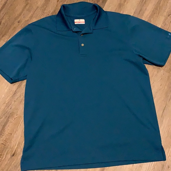 Large Men’s Grand Slam airflow Blue Polo - Picture 1 of 6